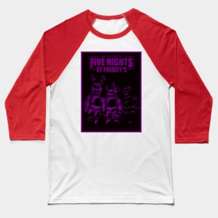 fnaf movie (purple) Baseball T-Shirt